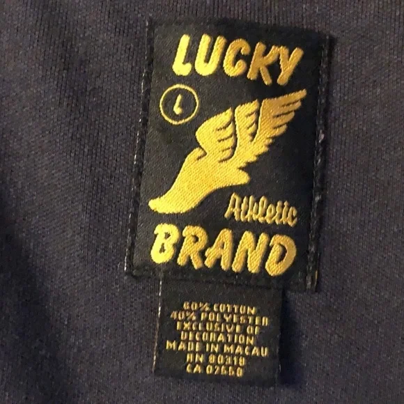 ⚫️ Vintage Lucky Brand jacket with stripes on side JAMAICA​